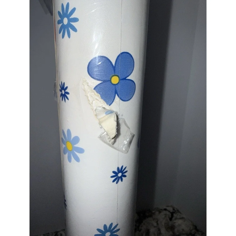 Imperial Wallcoverings Looney Tunes Tweety Blue Flowers Wallpaper Roll VTG ***